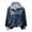 Navy, variant on Womens Shirts Fall Tops Stand Collar Long Sleeve Button Blouses Shirts Workout Tops