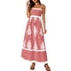thumbnail image 1 of Vestido PRETTYGARDEN 2025 Floral Maxi con Tirantes Finos Rosa Talla L, 1 of 8