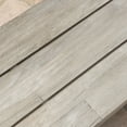 thumbnail image 6 of GDF Studio Bowman Outdoor Acacia Wood Bench, Sandblasted Light Gray, 6 of 11
