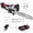 Black, variant on solautey 16-Inch Electric Chainsaw Cordless, Battery Powered Chainsaw with Brushless Motor, Automatic Chain Refueling for Wood Cutting And Tree Trimming, 2 Battery and Charger