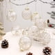 thumbnail image 3 of Juego de 9 bolas decorativas navideñas de 80 mm/3,15 pulgadas, transparentes e irrompibles, para colgar en el hogar, fiestas navideñas, 3 of 7