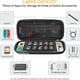 thumbnail image 2 of Funda de transporte para Switch y Switch OLED, con capacidad para 10 tarjetas de juego SD, fundas rígidas protectoras para accesorios de Switch, 2 of 7