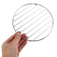 thumbnail image 3 of MLINS Holder Circular Iron Placemat 17.90X17.90X1.20CM Silver, 3 of 8