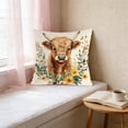 thumbnail image 6 of Throw Pillow Cover 18x18 Inch Cute Patterns Print Soft Breathable Hidden Zipper Decorative for Sofa Living Room by MPOISVA, 6 of 6