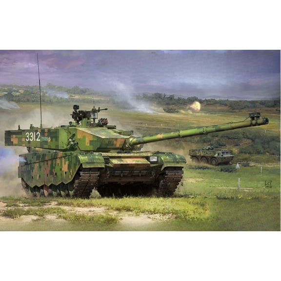 Tiger 1/35 4903 Chinese People's Liberation Army ZTZ-99A MBT Military Model Kit