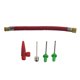 thumbnail image 3 of 5 paquetes de adaptador de bomba de conector de válvula para neumáticos de bicicleta SM SunniMix Adaptador de aguja de bomba, 3 of 8