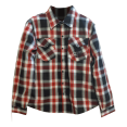 thumbnail image 1 of Fast Mask Red Plaid Kevlar Lined Armoured Flannel Shirts, 1 of 1