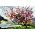 thumbnail image 3 of Bolokofsky, Ronald 24x17 Black Modern Framed Museum Art Print Titled - Cherry Blossoms IV, 3 of 5