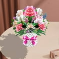 thumbnail image 5 of 3D Pop-Up Flower Bouquet Greeting Card with Envelope & Blank Note – Keepsake Display Card for Mother’s Day, Teacher Appreciation, Thanksgiving, Graduation & Birthday – 6 Floral Designs, 5 of 6