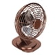 thumbnail image 1 of Ventilador Portátil, Ventilador De Escritorio USB De 4 Aspas Silencioso Silencioso Para El Hogar Para La Oficina YLSHRF Anillo de bronce, 1 of 8