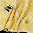 thumbnail image 5 of ATJIA 3" and 4" Large Safety Pins Pack of 30 for Clothes Leather Canvas Blankets Crafts Skirts Kilts, Extra Large Safety Pin Heavy Duty Safety Pins, 5 of 7