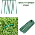 thumbnail image 4 of U Shaped Landscape Securing Staples 6 Inch 20 PCS Heavy Duty Garden Pins, 4 of 7