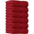 thumbnail image 1 of Toallas de mano Utopia Towels Premium, 100% algodón, 16 x 28 cm, color rojo 6P, 1 of 8