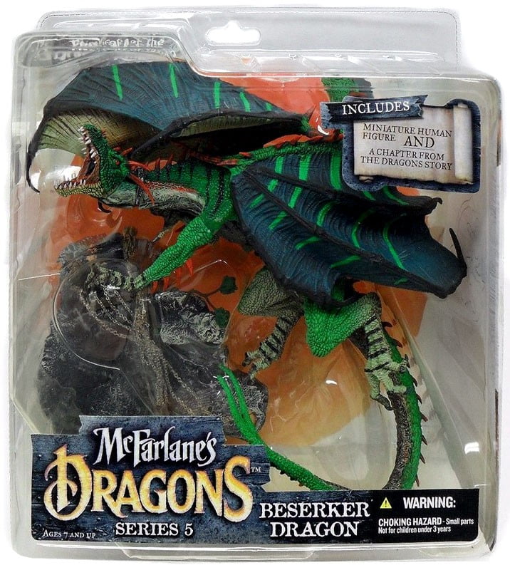 RARE McFarlane Toys Berserker Clan Dragon VS Human Attacker Series 1 2004 for sale online 