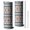 Blue and Orange-1, variant on 20oz Black Turquoise and Gray Floral Pattern Skinny Tumblers Stainless Steel Tumbler with Lid and Straw,Vacuum Insulated Double Wall Travel Tumbler Cups with Cleaning Brush for Coffee,Tea