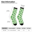 thumbnail image 2 of KLL Broccoli 1 Print Cool Socks Men's Women's Crew Socks Funny Crazy Novelty Stockings, 2 of 6