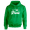 Green, variant on - Pisces Zodiac Hoodie, Astrology Symbol Design, Pullover Sweatshirt, Black, Medium