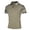 A-Army Green358, variant on Bibifish Mens Polo Shirts Camo Print Sleeve Panels Zip Neck Lapel Collar Shirts Short Sleeve Outdoor Daily Tops
