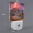 thumbnail image 3 of KLL Lantern Giraffes Magical Forest for Night Lights,Auto Sensor Night Lamp Plug in Night Light with Dusk-to-Dawn Light Sensor LED Nightlightfor Adults & Kids Room/Bedroom/Hallway, 3 of 7