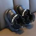 thumbnail image 5 of Fozruso Girls Soft Sole Boots For Toddlers And Kids With Soles And Cozy,Faux Furry Lined Boots Sizes 11 Little Kid(4.5-5 Years), 5 of 6