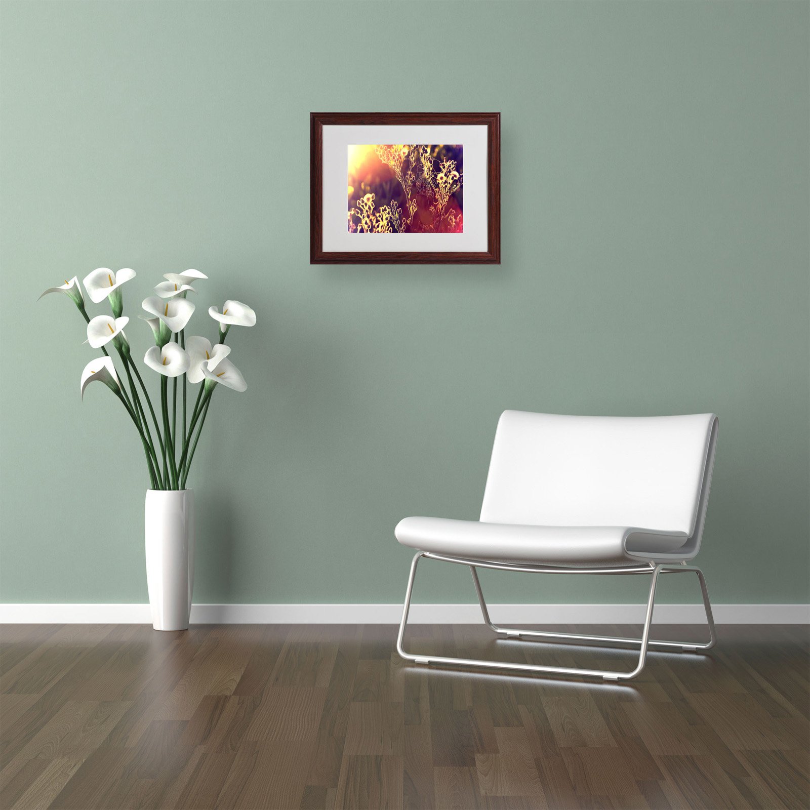 Trademark Fine Art "Painting Light" Framed Canvas Art by Beata Czyzowska Young