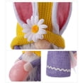 thumbnail image 4 of Milue Easter Bunny Gnome Plush Elf Decorations Rabbit Egg Faceless for Doll Scandinavi, 4 of 11