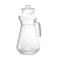 thumbnail image 1 of Jarra de agua fría con tapa, recipiente para té helado, ideal para buffets, hoteles y hogares. 1000 ml Sólido Transparente, 1 of 9
