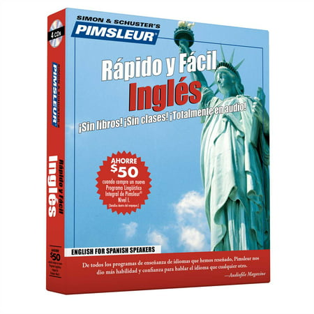 Pimsleur English for Spanish Speakers Quick & Simple Course - Level 1 Lessons 1-8 CD : Learn to Speak and Understand English for Spanish with Pimsleur Language (Best Language Learning Program For Kids)
