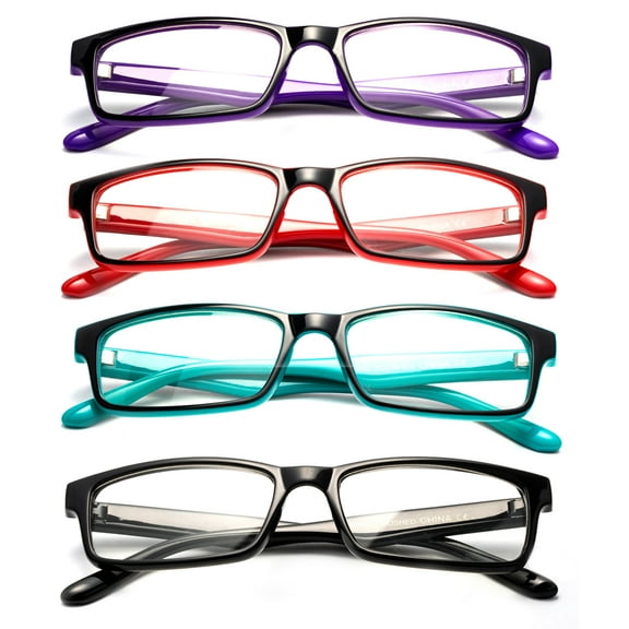 Newbee Fashion - "Sensi" Simple Squared Light Weight No Logo Fashion Clear Lens Glasses
