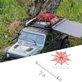 thumbnail image 2 of Toldo para tienda de campaña en el techo, red para equipaje para piezas de automóviles sobre orugas, toldo lateral para coche RC, toldo para acampar, toldo para lluvia, tienda de techo, arañ, 2 of 4