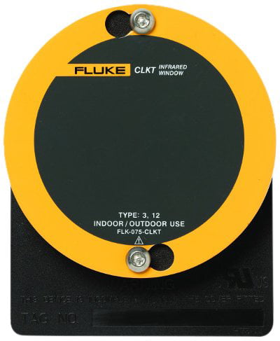 Fluke 100-CLKT C-Range IR Window with Kwik Twist 0.16 Thick 4 Diameter For Outdoor and Indoor Applications 