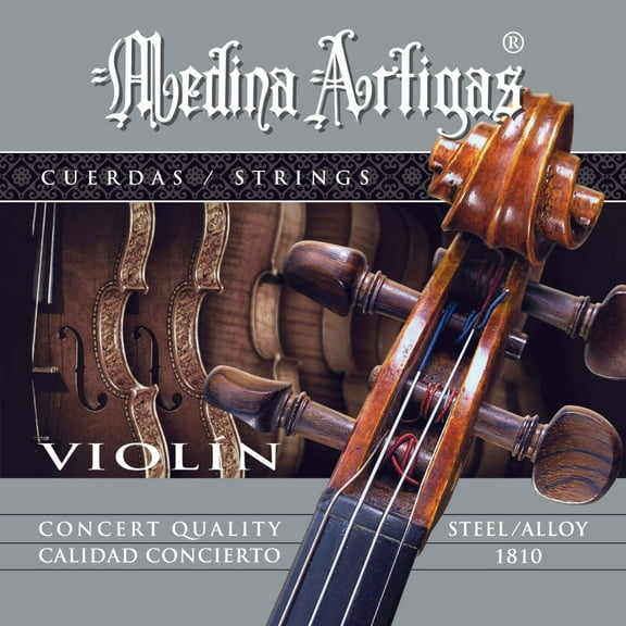 Medina Artigas VIOLIN Strings Special 4/4 Scale Medium tension Set (1810)