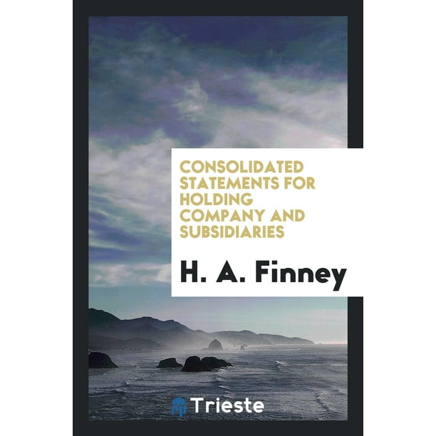 Consolidated Statements for Holding Company and Subsidiaries