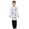 thumbnail image 1 of Disfraz de científico loco para niños, bata de laboratorio para niños, festivales de Halloween, carnaval, disfraces, 1 of 7