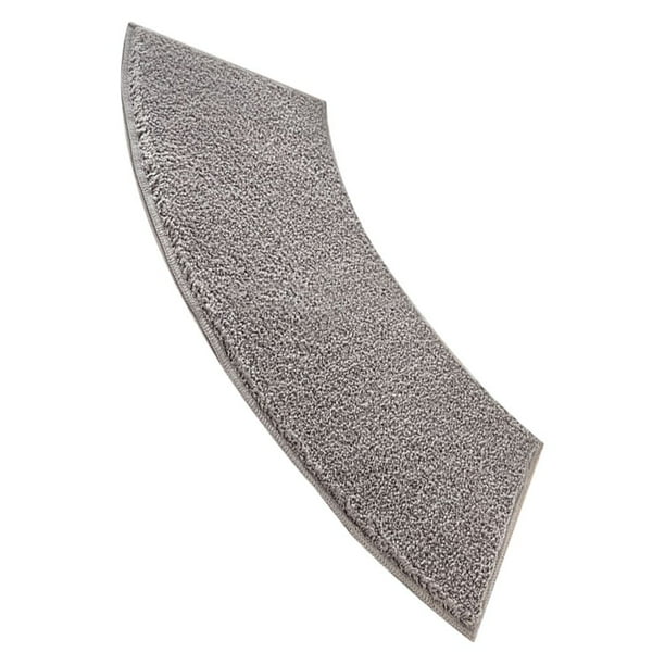 Bearachild Exquisito tapete hecho a mano Fuerte absorción de agua y parte inferior SoftTPR para un fuerte agarre Felpudo Juegos de accesorios de baño Gris
