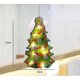 thumbnail image 2 of Luces de decoración navideña, adornos pequeños con luz de ventosa, arreglo de escena de ventana, tienda de vestidos festivos, 2 of 3