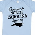 thumbnail image 4 of Inktastic Someone in North Carolina Loves Me Boys or Girls Baby Bodysuit, 4 of 5