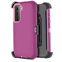 for Samsung Galaxy S30 Plus S21 Plus 5G Phone Case Dual Layer Full-Body Rugged Clear Back Case Drop Resistant Shockproof Case with Built In Screen Protector