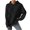 Black, variant on Spring Tops for Women 2025!DianGeFu Hoodies for Womens Fall and Winter 2025,Fashion Women's Casual Long Sleeve Round Neck Ladies Sweatshirts Tops Blouse Plain Hoodie,Black,S