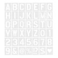 thumbnail image 1 of 42Pcs English Letters Painting Stencils Letters Templates Alphabet Stencils Letter Number Templates, 1 of 4