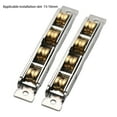thumbnail image 5 of 2pcs Window Pulley Stainless Steel Sliding Door Rollers Bearing Sliding Wheel Window Roller Track Pulley Furniture Hardware, 5 of 6