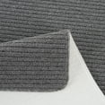 thumbnail image 5 of Beverly Rug 2 Piece Kitchen Runner Mat Washable Non Slip Bathroom Rug Set Gray 48" x 20" 30" x 20", 5 of 7