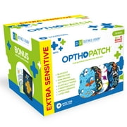 Childrens Extra Sensitive Adhesive Eye Patch Boys 70 Pack Series II
