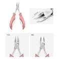 thumbnail image 3 of Cortaúñas de los pies para uñas encarnadas o gruesas Multifuncional plegable encarnadas, 3 of 5