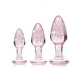 thumbnail image 4 of Booty Sparks Glitter Gem Anal Plug Set Pink, 4 of 4
