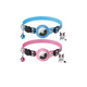 thumbnail image 1 of 2pz Collar Reflectante Gatos Con Broche De Seguridad Xtellar Azul Rosado Plano, 1 of 3