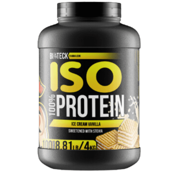 ISO protein, Proteina hidrolizada sabor helado de vainilla de 8.81 lbs/ 4kg… BIOTECKPHARMA BIOTECKPHARMA ISO PROTEIN PROTEINA HIDROLIZADA 0 CARBOHIDRATOS