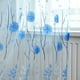 thumbnail image 3 of 1 panel de hojas, cortina de gasa, tela transparente, cortina, hogar, 3 of 6