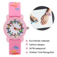 thumbnail image 3 of Kid Watch, Waterproof Cartoon Watch Letter Pattern Children Wrist Watch Time Recognition Tool, 3 of 8