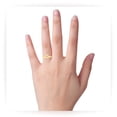 thumbnail image 4 of Libra Zodiac Sign Ring In Solid 14k Yellow Gold, 4 of 6